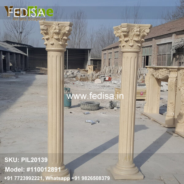 Design Of Column Excel Sheet Pillar Design With Tiles Pillar Design Home