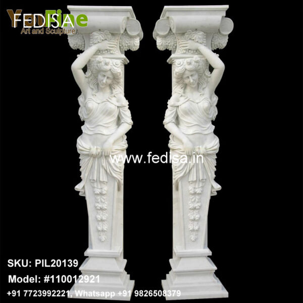 Stair Column Design Pop Design For Round Pillar Cnc Pillar Design