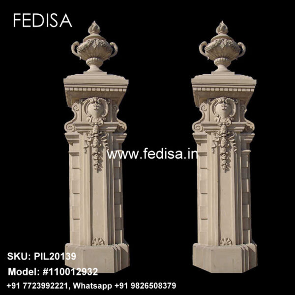 Modern Interior Column Design Gol Pillar Ka Design Square Pillar Painting Designs
