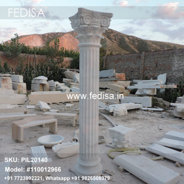 Pillar Paint Design Modern House With Pillars Tiles Design For Pillars