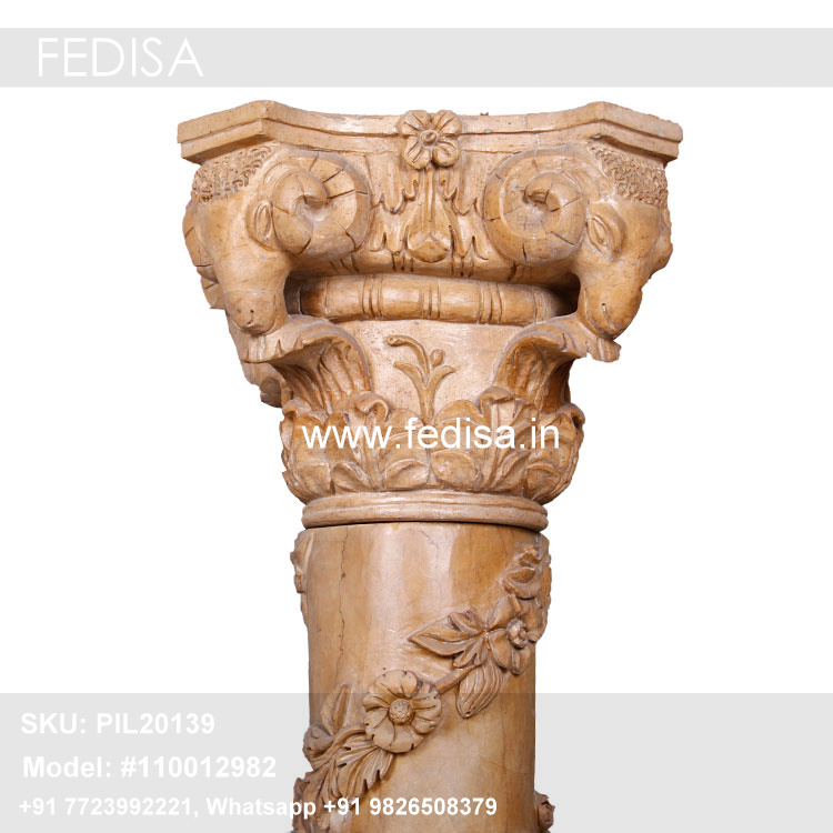Square Pillar Designs For Home Interiors Cement Design Pillar Round Pillar Plaster Design