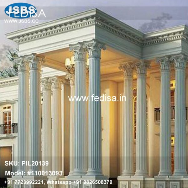 Pillar Carving Designs Pillar Jali Design Cement Round Pillar Design