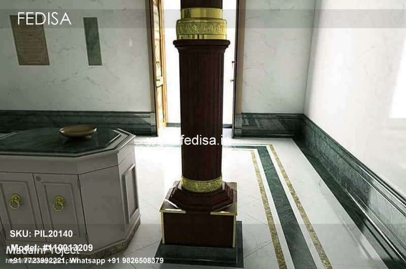 Outdoor Stone Columns House Pillar Colour Design False Pillar Design