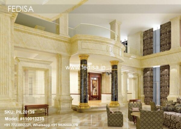 Steel Pillars For Building Drawing Room Pillar Design Brick Wall Pillar Design