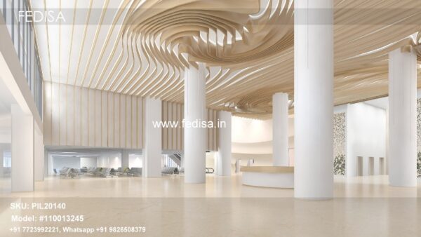 Concrete Block Pillar House Design With Pillars Pillar Inside Living Room