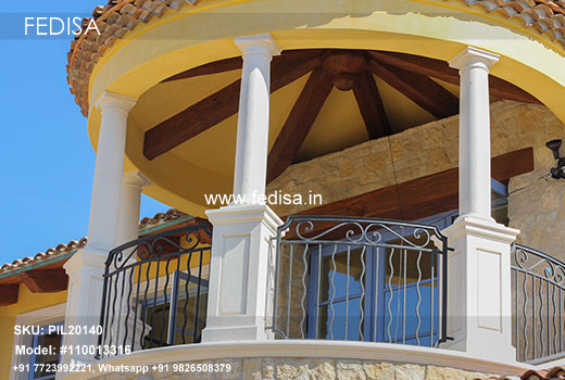 Design Of Isolated Footing House Design With Pillars Pillar Inside Living Room