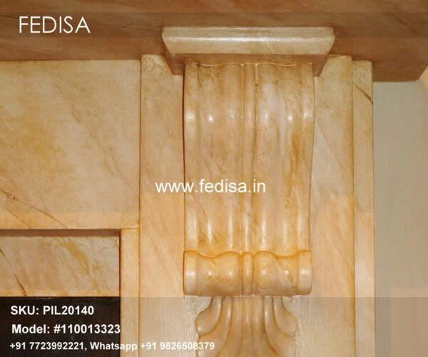 Floating Column Design Bedroom Pillar Design Gold Pillar Design