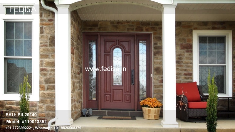 Round Pillar Paint Design Pop Design On Pillar Pillar Design For Balcony