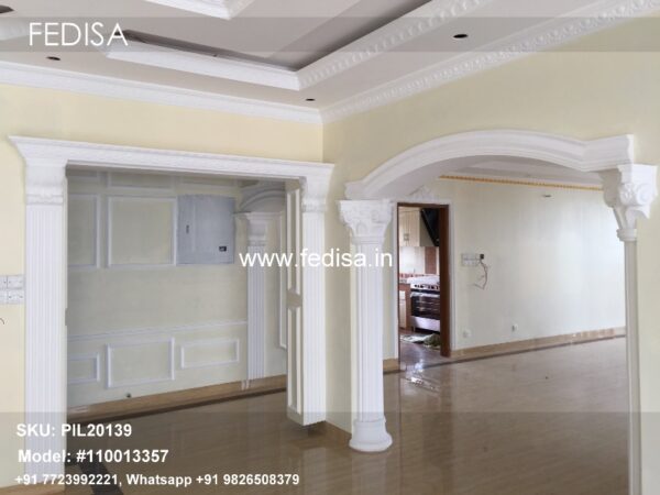 Long Column Design Modern House With Pillars Tiles Design For Pillars