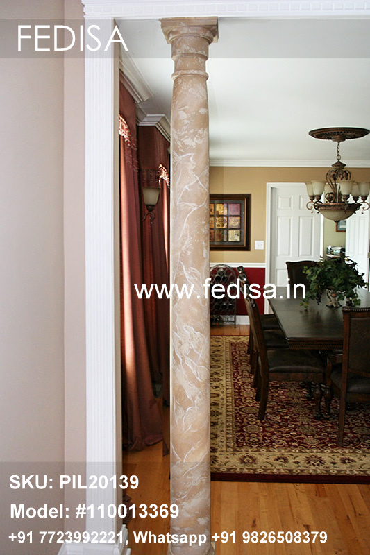 Staircase Column Design House Pillar Colour Design False Pillar Design