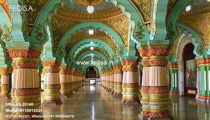 Greek Column With Detailed Designs House Design With Pillars Pillar Inside Living Room