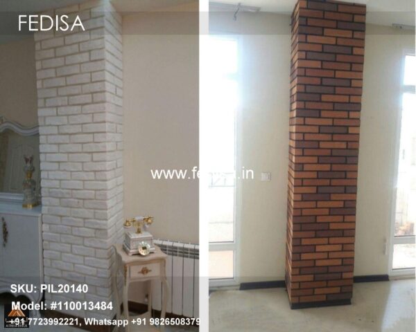 Designs For Pillars In Front Of House Single Pillar Design Gym Pillar Design