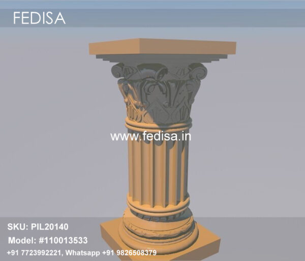 Design Combined Footing Indoor Pillar Design Royal Pillar Design