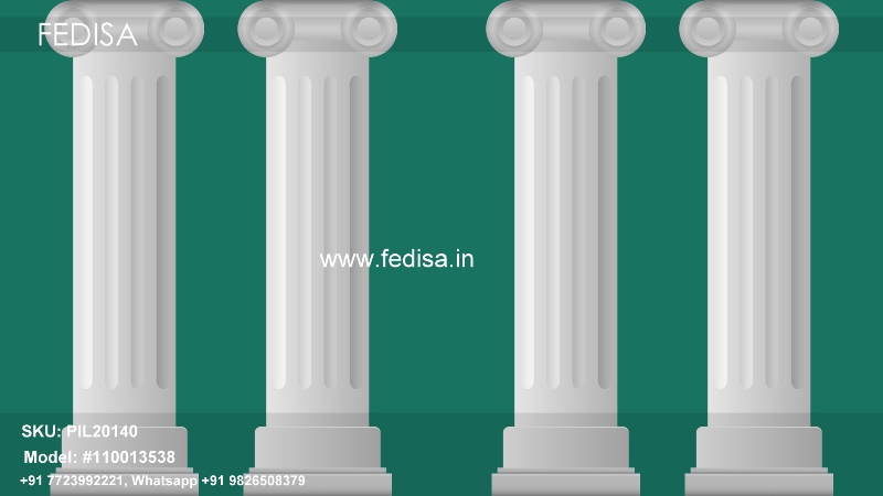 Pipe Column Design Modern House With Pillars Tiles Design For Pillars