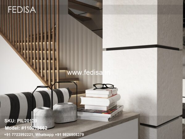 House Design On Pillars Pillar Sticker Design Painting Pillar Colour Design