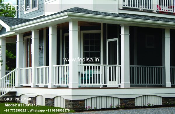 Wood Pillars Dining Pillar Design House Design On Pillars