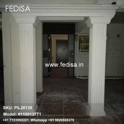 Concrete Gate Pillars Pillar Sticker Design Painting Pillar Colour Design