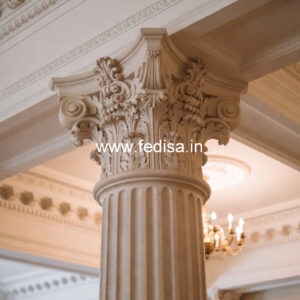 Classic Marble Pillars for Villa Exterior