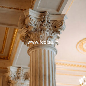 Luxury Marble Columns for Hotel Lobby