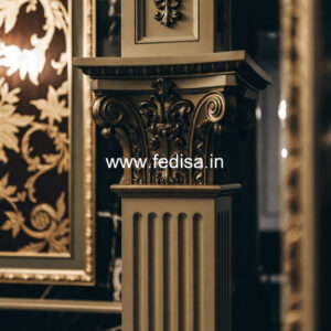 Marble Pillar Design for Garden Area