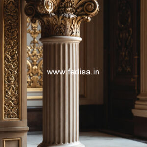 Marble Pillar Design for Commercial Buildings