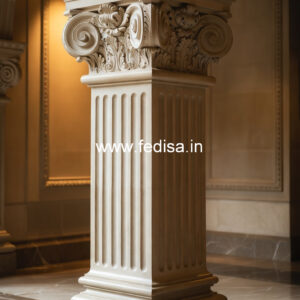 Marble Pillar Design for Grand Villas