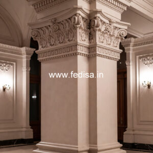 Classic Marble Pillars for Villa Exterior