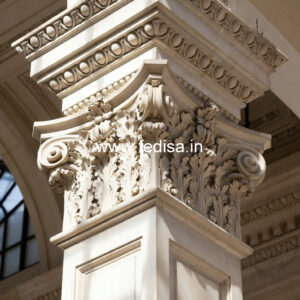 Designer Marble Pillars for Home Interior