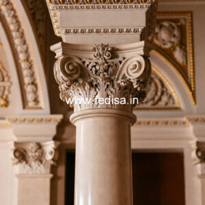 Marble Pillar Design for Commercial Buildings