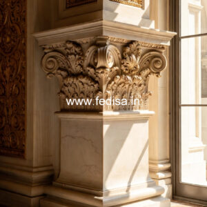 Marble Pillar Design for Premium Villas