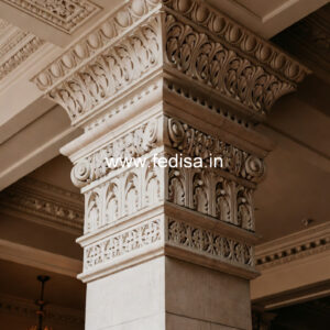 Marble Pillar Design for Interior Styling