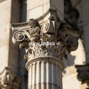 Marble Pillar Design for Classic Look Homes