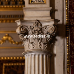 Marble Pillar Design with Elegant Style