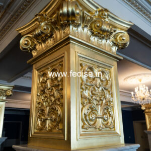 Simple Marble Pillar Design for Modern Homes