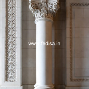 Marble Pillar Design for Palace Style Homes