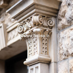 Marble Pillar Design for Veranda