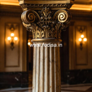 Marble Pillar Design for Premium Houses