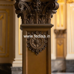 Marble Pillar Design for Stylish Entrance