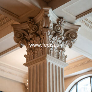 Marble Pillar Design with Unique Style