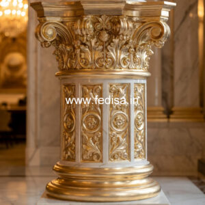Marble Pillar Design for Balcony