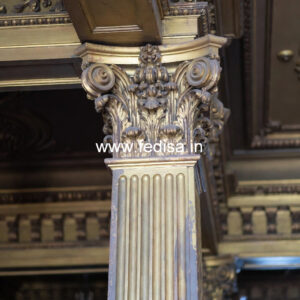 Luxury Marble Columns for Hotel Lobby