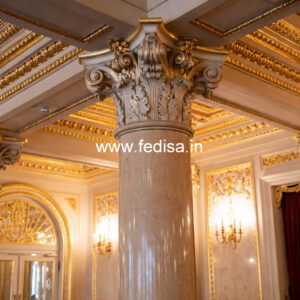 Modern Marble Columns for Interior Design