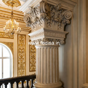 Marble Pillar Design for Commercial Buildings