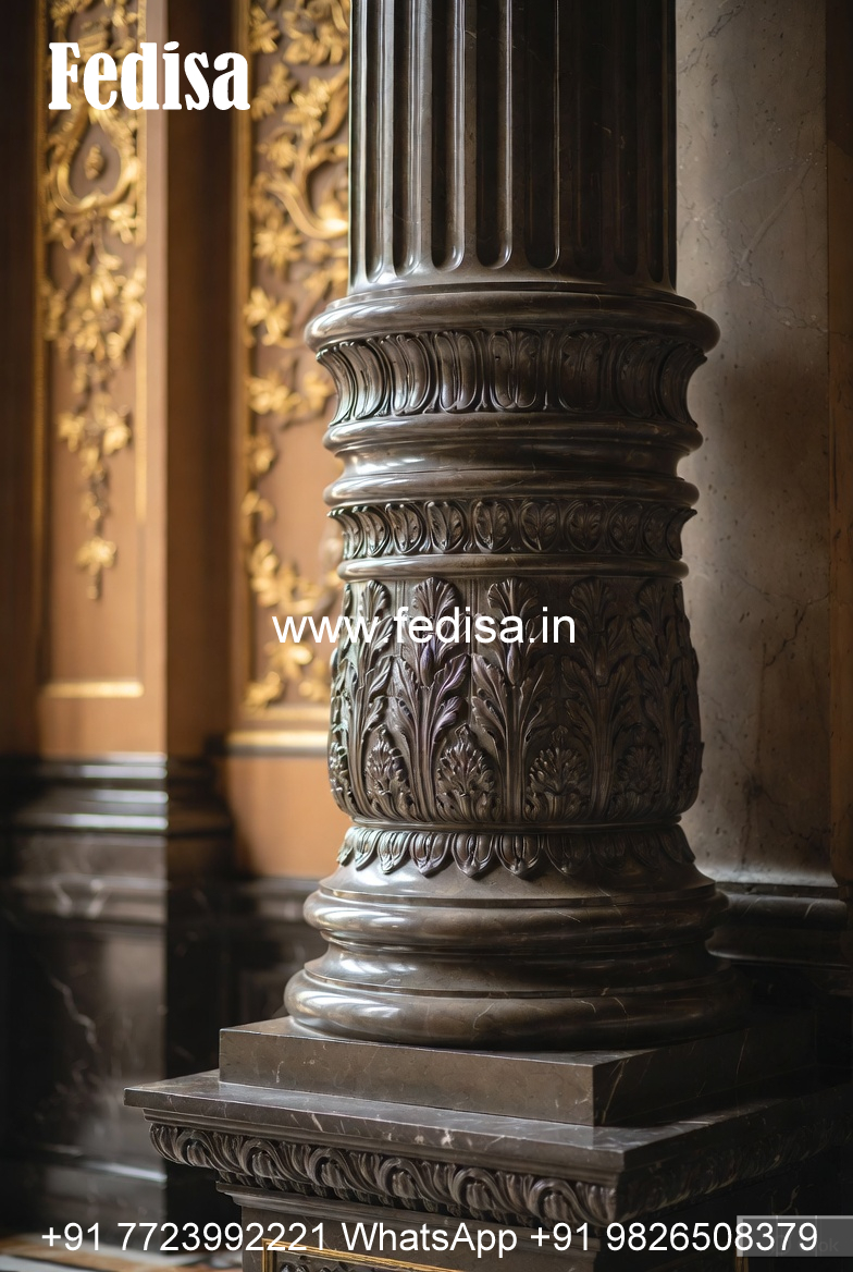 Marble Pillar Design for Classical Architecture