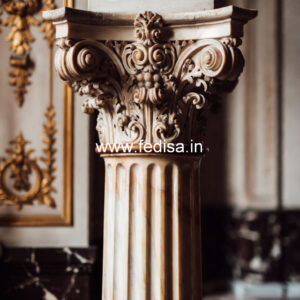 Marble Pillar Design for Entry Gate