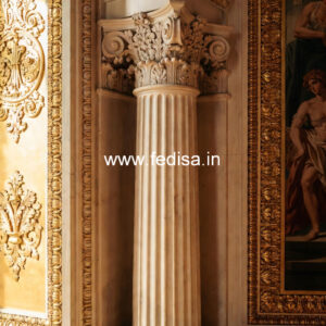 Marble Pillar Design for Luxury Spaces