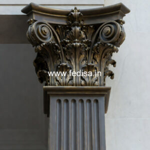 Marble Pillar Design with Modern Look