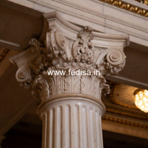 Marble Pillar Design for Rich Homes