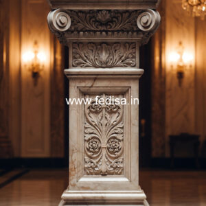 Marble Pillar Design with Premium Look