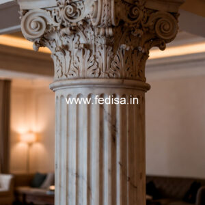 Marble Pillar Design for Luxury Spaces